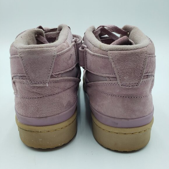 Adidas Forum Mid Adventure Pack Sneakers 10 Womens Hi Tops Pink - Picture 5 of 11